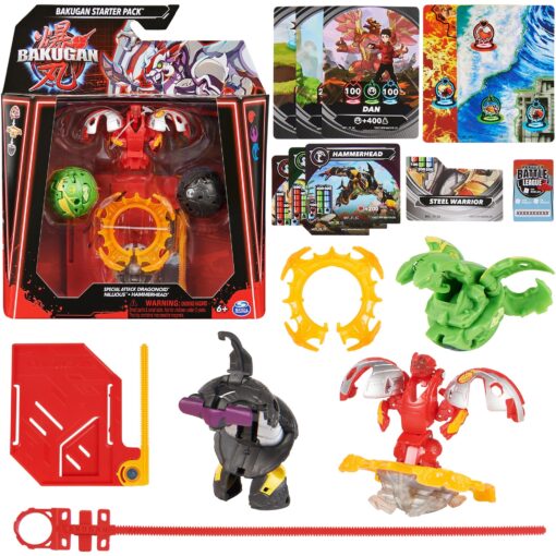 Spin Master Bakugan 2023 Starter Pack mit 3 Bakugan