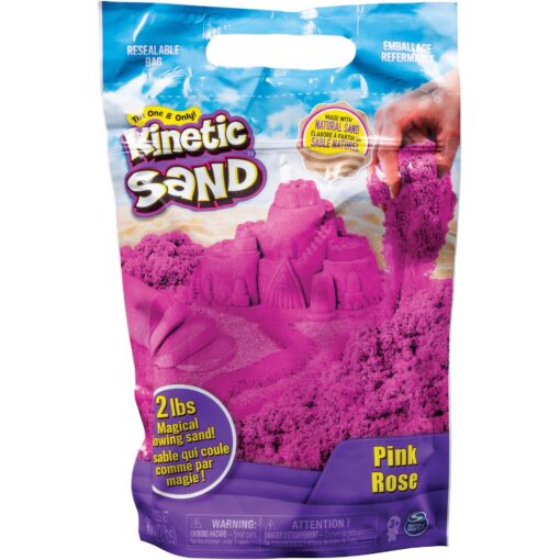 Spin Master Kinetic Sand Colour Bag pink