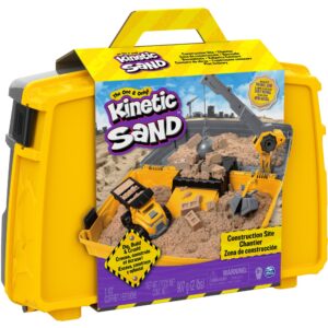 Spin Master Kinetic Sand - Baustellen-Koffer