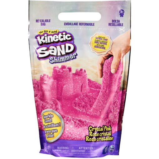 Spin Master Kinetic Sand - Schimmersand Crystal Pink