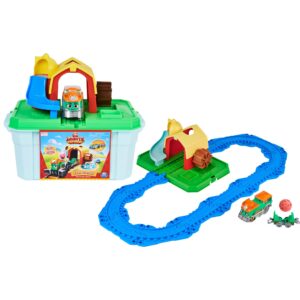 Spin Master Mighty Express Farmbahnhof Spielset mit Farm-Frieda