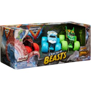 Spin Master Monster Jam Charged Beasts 3er-Pack