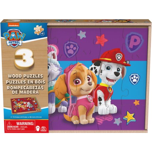 Spin Master PAW Patrol - Holzpuzzle-Sammlung