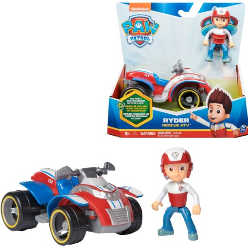 Spin Master Paw Patrol - Rettungs-Quad mit Ryder-Figur