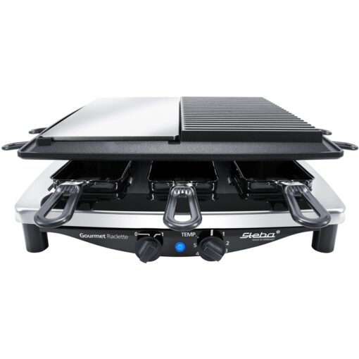 Steba Premium Raclette RC 8 Steel Deluxe