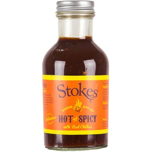 Stokes Sauces BBQ Sauce Hot & Spicy