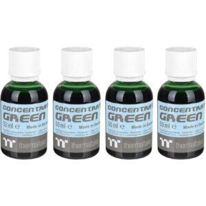 Thermaltake Premium Concentrate - Green (4 Bottle Pack)