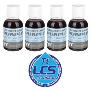 Thermaltake Premium Concentrate - Purple (4 Bottle Pack)