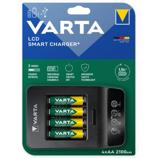 Varta LCD Smart Charger+