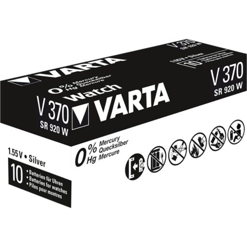 Varta Silberoxid-Knopfzelle 370