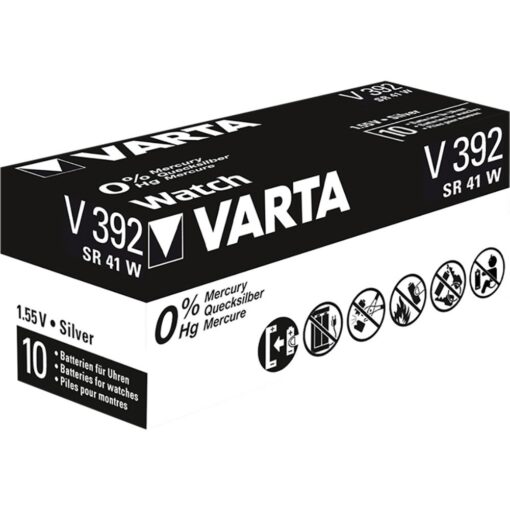 Varta Silberoxid-Knopfzelle 392