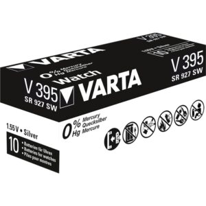 Varta Silberoxid-Knopfzelle 395