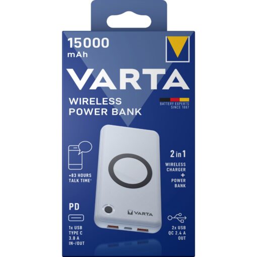 Varta Wireless Powerbank 15.000