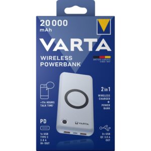 Varta Wireless Powerbank 20.000