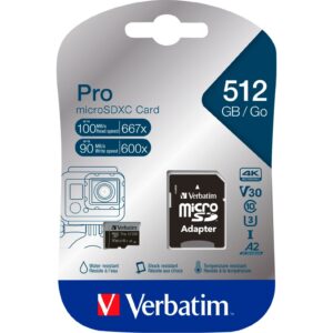 Verbatim Pro U3 512GB microSDXC