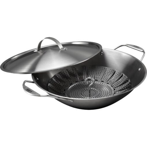 Weber CRAFTED Wok & Dampfgarer mit Dünsteinsatz 7684