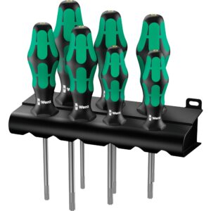 Wera 367/7 TORX HF Schraubendrehersatz Kraftform Plus + Rack