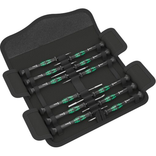 Wera Kraftform Kompakt Micro 12 ESD 1 Elektroniker-Schraubendrehersatz