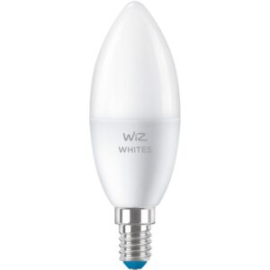 WiZ Whites LED-Kerze C37 E14