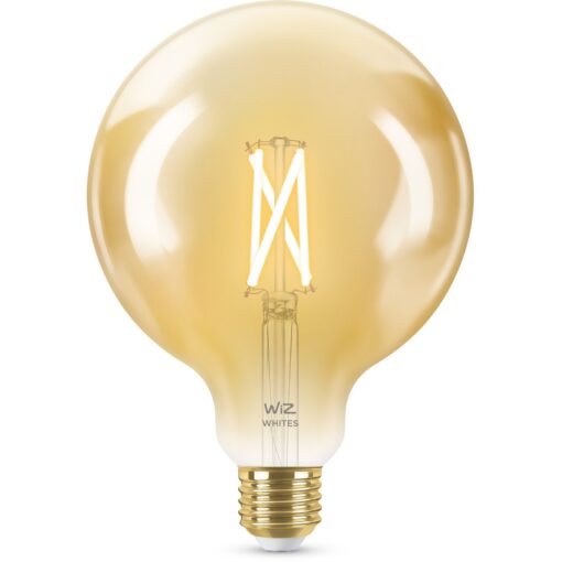 WiZ Whites LED-Lampe Filament Amber G125 E27