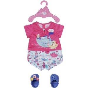 Zapf Creation BABY born® Bath Pyjama & Clogs 43cm