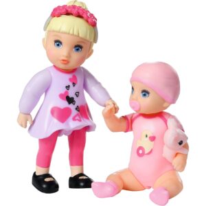 Zapf Creation BABY born® Minis 2er Set Isabella und Hannah