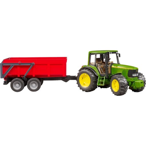 Bruder John Deere 6920 mit Wannenkippanhänger