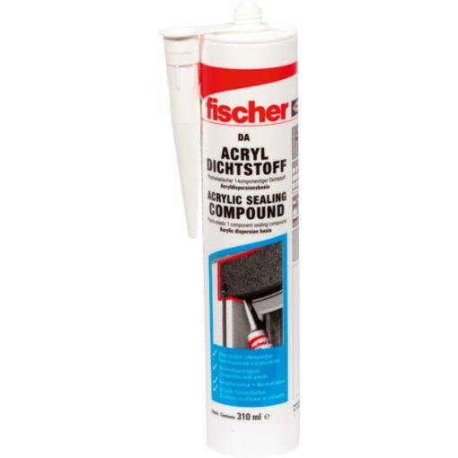 Fischer Acryldichtstoff DA BR 310ml