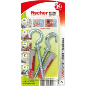 Fischer Dübel DUOPOWER 10x50 RH K