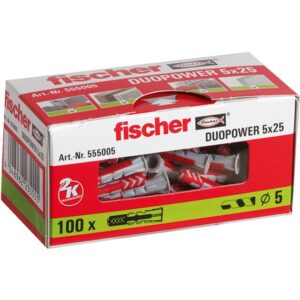 Fischer Dübel DUOPOWER 5x25