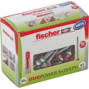 Fischer Dübel DUOPOWER 5x25 S PH LD