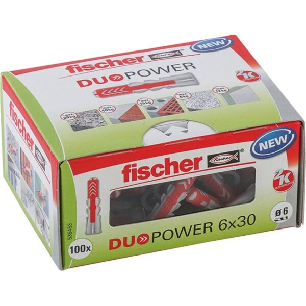 Fischer Dübel DUOPOWER 6x30 LD