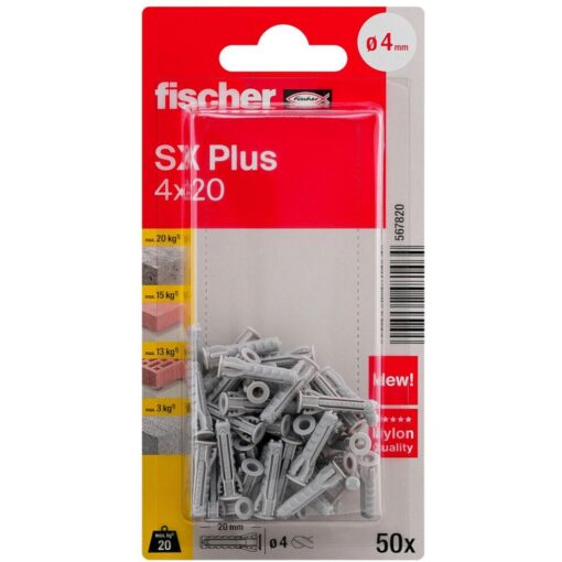 Fischer Dübel SX Plus 4x20 K