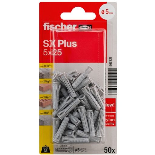 Fischer Dübel SX Plus 5x25 K