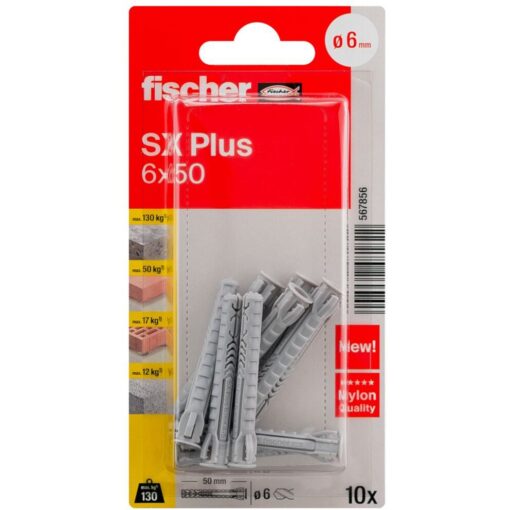 Fischer Dübel SX Plus 6x50 K