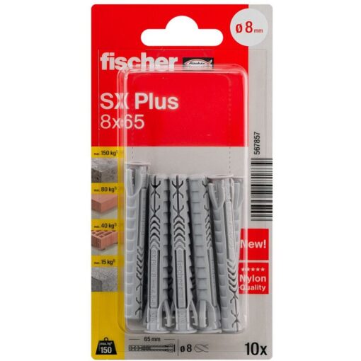 Fischer Dübel SX Plus 8x65 K