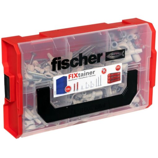 Fischer FixTainer DuoPower + EasyHook + Schraube TX