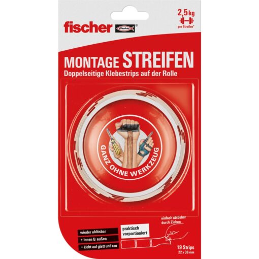 Fischer GOW Montagestreifen