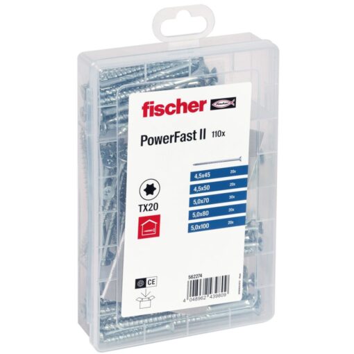 Fischer Meisterbox PowerFast II Senkkopf TG TX