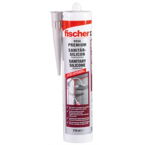 Fischer Sanitärsilicon DSSA AN 310ml anthrazit