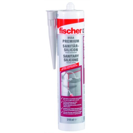 Fischer Sanitärsilicon DSSA SW 310ml