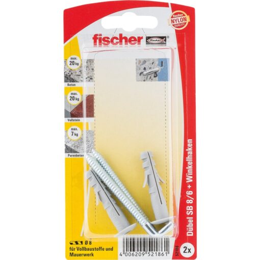 Fischer Spreizdübel SB 8/6 K