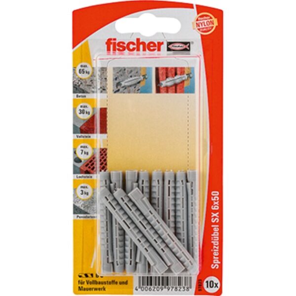 Fischer Spreizdübel SX 6x50 K DE