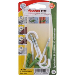 Fischer Spreizdübel SX GREEN 6x30 RH N K