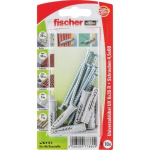 Fischer Universaldübel UX 6x35 R S K