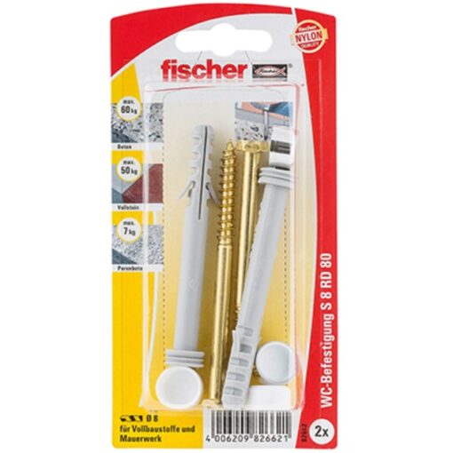 Fischer WC-Befestigung S 8 RD 80