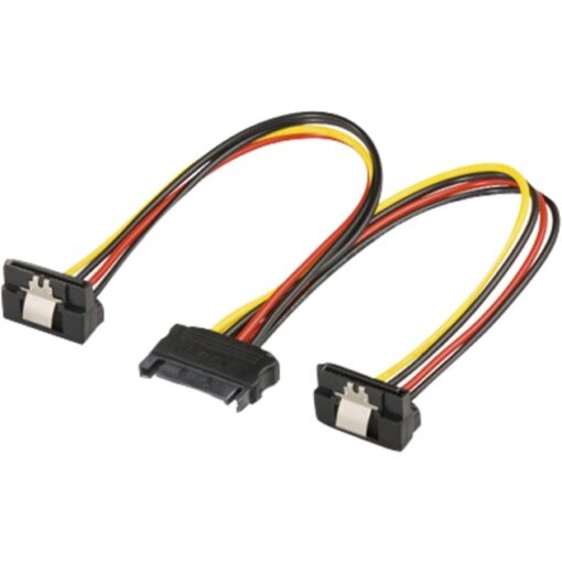 Goobay 15-Pin-SATA Y-Stromkabel 20cm