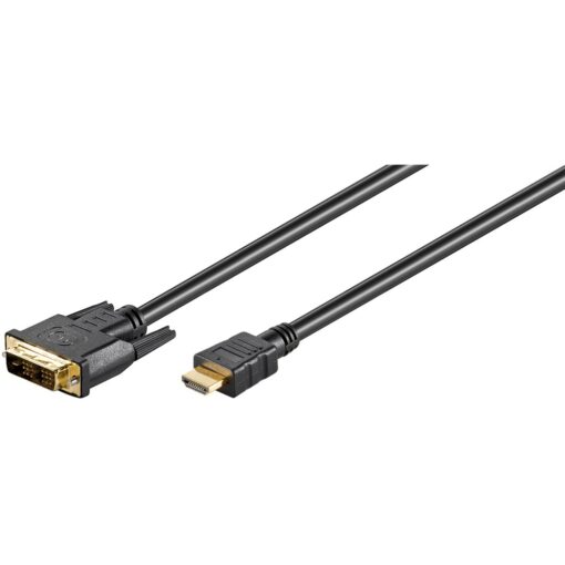 Goobay Adapterkabel DVI-D Stecker > HDMI Stecker