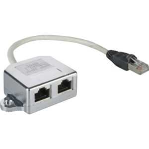 Goobay LAN-Kabel-Verteiler (Netzwerkdoppler)