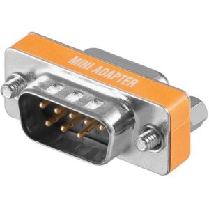 Goobay Nullmodemadapter 9polig Stecker > Buchse